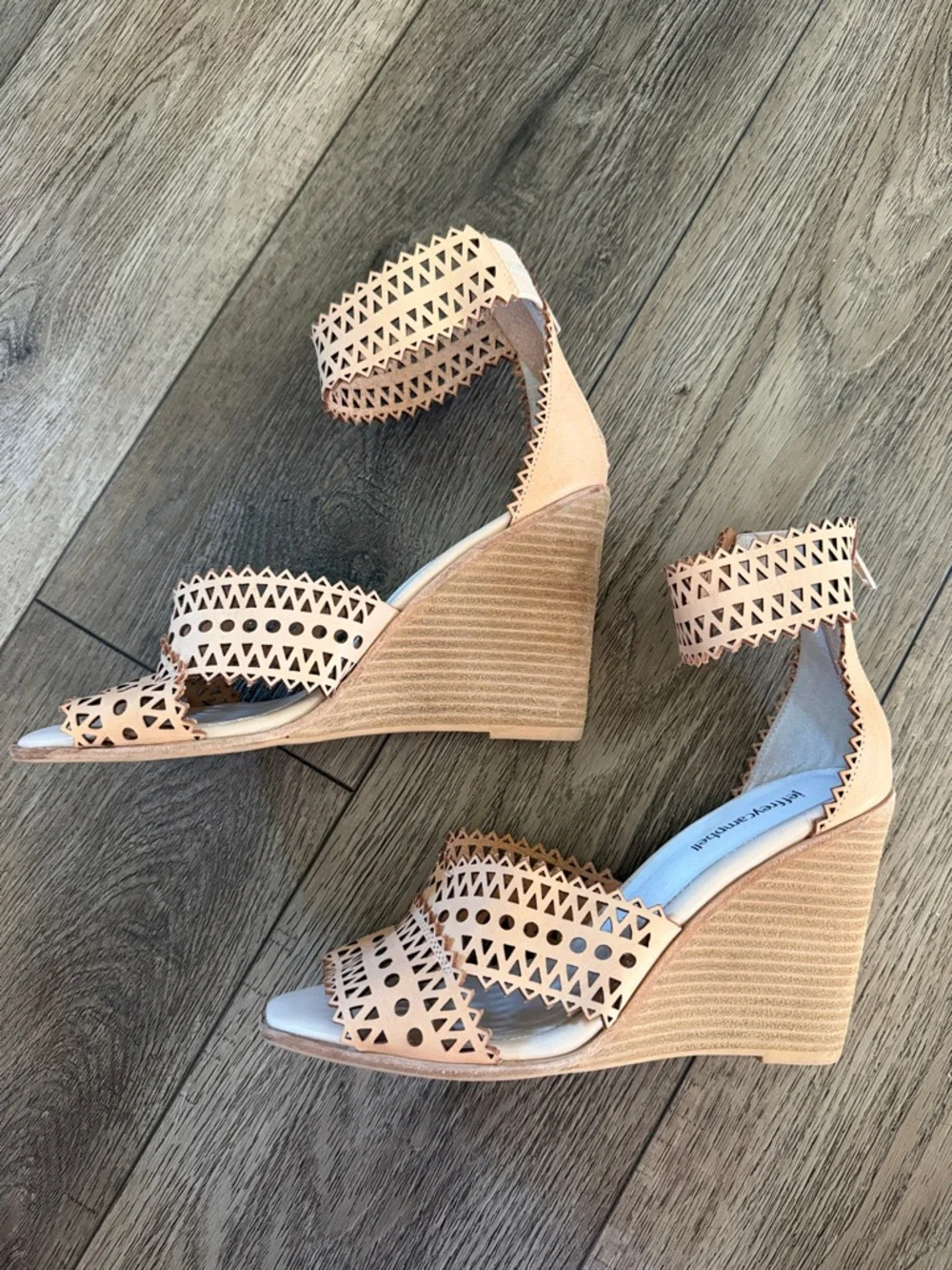 Jeffrey Campbell Besante Wedge Sandals